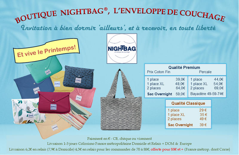 1 boutique nightbag Printemps 21 3 2026