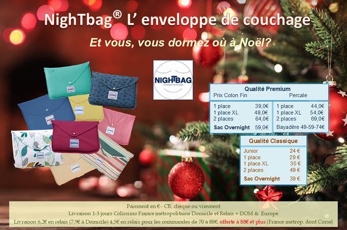 2 boutique nightbag Noel 2025