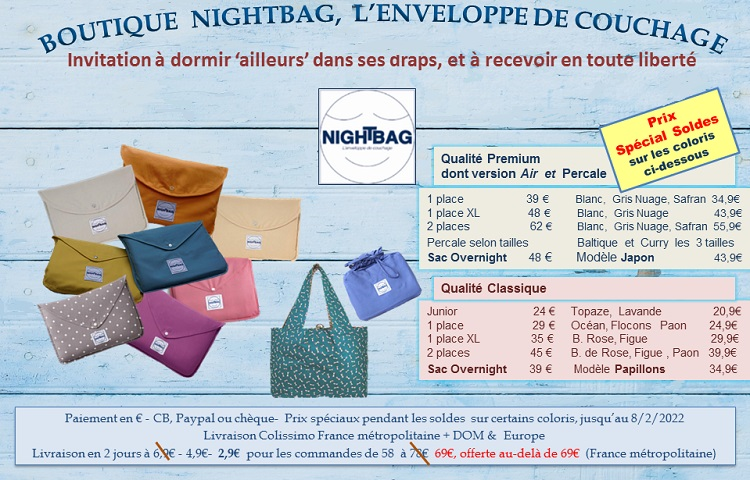 boutique nightbag soldes hiver 2022 p